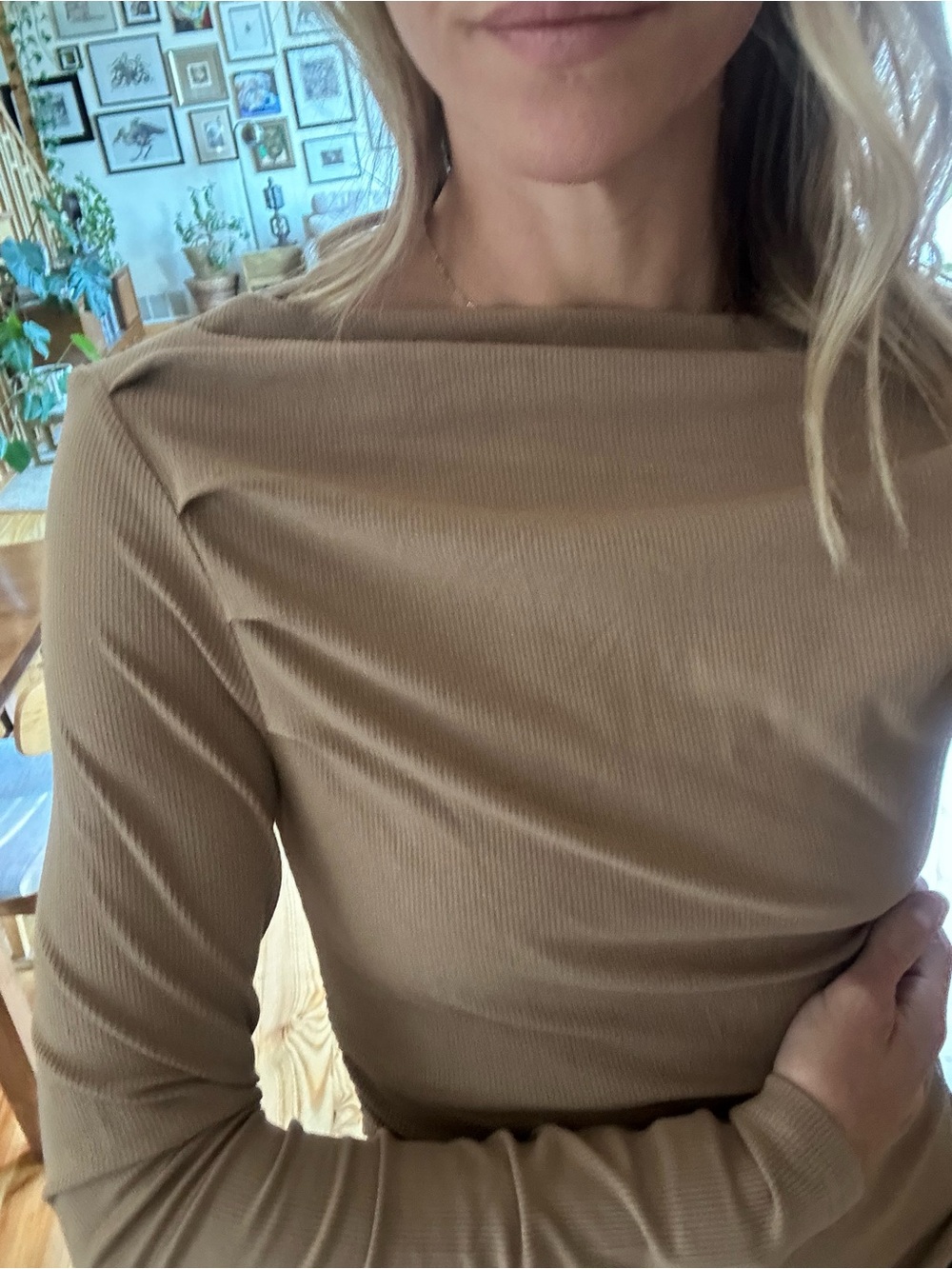 Cider Camel Ribbed Knit Tank - Picture 3 of 6